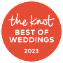 The Knot Best Weddings of 2023 logo